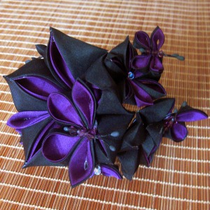 Into the Night Kanzashi - right side